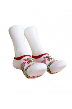 Летни къси чорапи с шевица