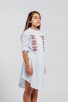 Детска рокля с красива шевица и везба KIDS