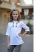 Детска стилна блуза с шевица LUBA KIDS