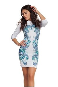 Рокля CACHEMIRE WHITE