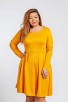 Жълта елегантна макси рокля KOKETNA MAXI YELLOW