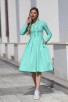 Стилна памучна рокля CARLOTTE MENTA