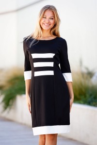 Ежедневна есенна рокля BELLA DRESS BLK