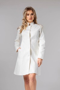Елегантно манто на точки MADNESS WHITE