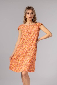 Лятна рокля ROZALI ORANGE