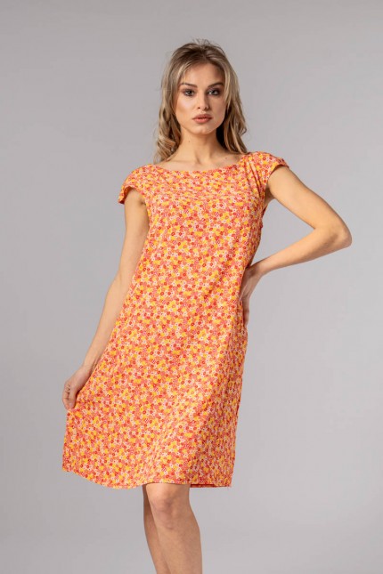 Лятна рокля ROZALI ORANGE