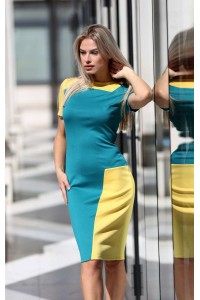 Елегантна дамска рокля DREAM STORY IN GREEN Елегантна дамска рокля DREAM STORY IN GREEN