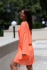Дамска къса плажна туника ESTER ORANGE