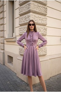 Елегантна модерна дамска рокля CARLOTTE VIOLET Елегантна модерна дамска рокля CARLOTTE VIOLET
