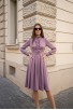 Елегантна модерна дамска рокля CARLOTTE VIOLET Елегантна модерна дамска рокля CARLOTTE VIOLET