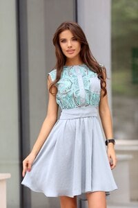 Елегантна дамска рокля BLUE SEA Елегантна дамска рокля BLUE SEA