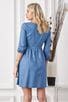 Рокля с шевица деним GABY DRESS