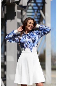 Лятна дамска офис рокля AYA LUX