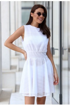 Лятна бяла рокля MALDIVI NICE