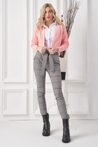 Дамски кариран панталон RETURN