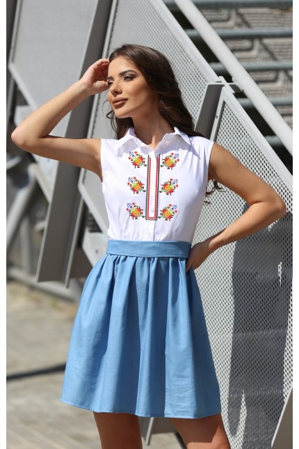 Рокля с шевица NADEJDA