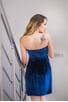 Коктейлна рокля BLUE CADIFFE