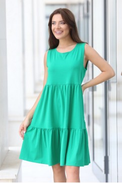 Ежедневна лятна дамска рокля ALATEA GREEN
