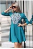 Ефектна зелена рокля TAIRA GREEN