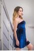 Коктейлна рокля BLUE CADIFFE