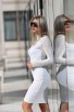 Дамска бяла рокля PURE WHITE
