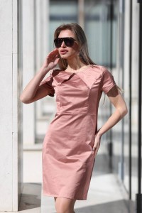 Сатенена ежедневна рокля DYANNA Сатенена ежедневна рокля DYANNA