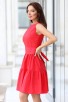 Лятна червена рокля без ръкав PLAM RED