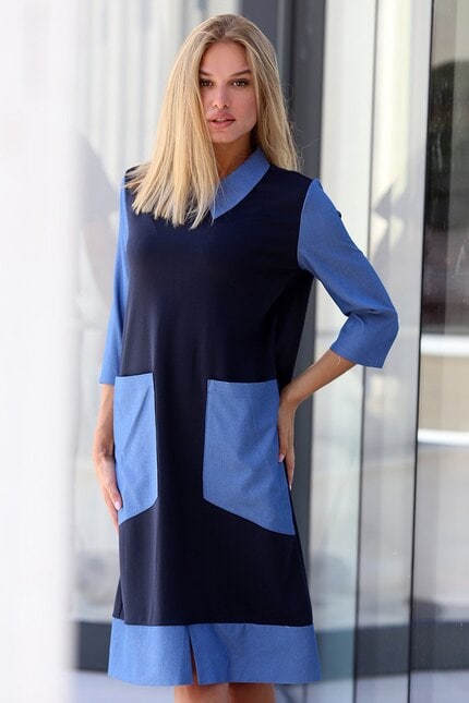 Рокля със свободен силует RIVER