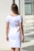 Дизайнерска лятна рокля ADAWHITE