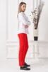 Спортен стилен дамски панталон NATALIE RED