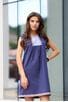 Стилна дамска рокля BORIANA BLUE
