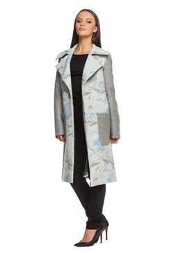 Палто JEMA LIGHT BLUE
