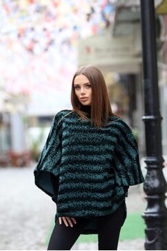 Ефектно пончо EMERALD