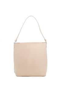 Дамска чанта от естествена кожа модел ADELE lt beige