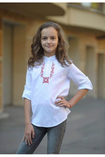 Детска стилна блузка с шевици VYARA KIDS
