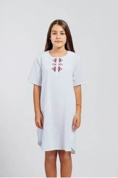 Памучна детска рокля с шевица IGLIKA KIDS