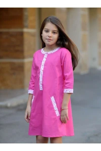 Детска рокля SHEVICA PINK KIDS