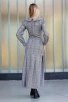 Дълга елегантна дамска рокля KEYT GREY