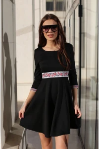 Елегантна дамска рокля KOKETNA BLACK LUX